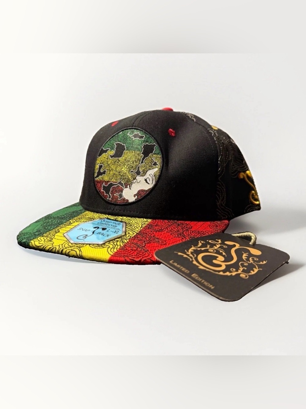 Grassroots California Yabba Dabbas Hat Limited Edition NWT Snapback Rare Rasta